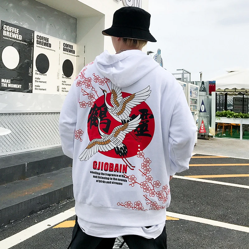 Мужская толстовка с длинным рукавом Kanji розовая серая черная из 100% хлопка в