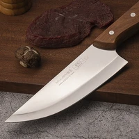 forged kitchen knife chinese butcher chef knife stainless steel meat cleaver chopping knife vegetables fish slicing beef pork
