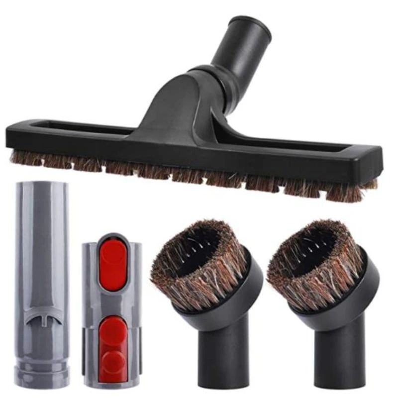 

Комплект аксессуаров для пылесоса Dyson V7 V8 V10, шарнирный твердый напольный инструмент, мягкая щетка от пыли и переходник