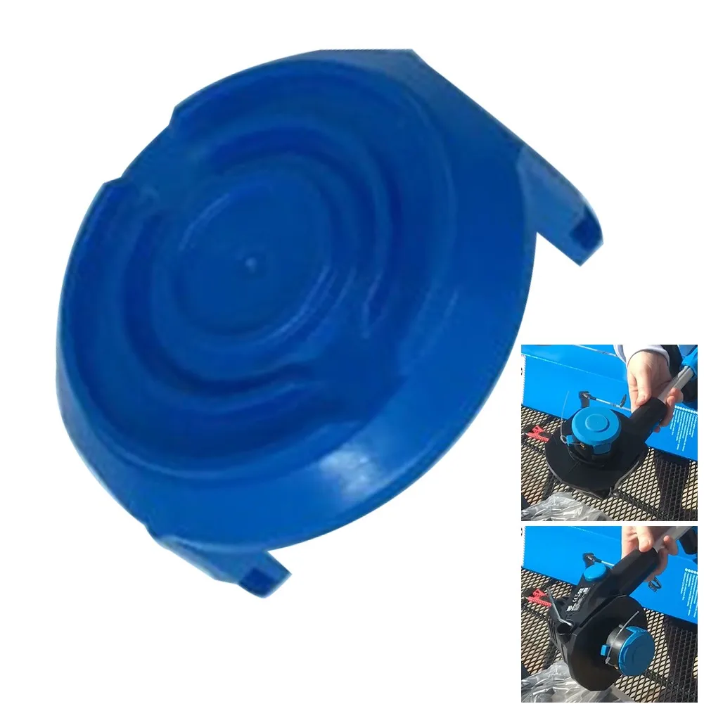 

Spool Cover Cap For Mac Allister MGTP18Li Grass Trimmer Strimmer 55*30mm Blue Plastic Garden Tool Parts