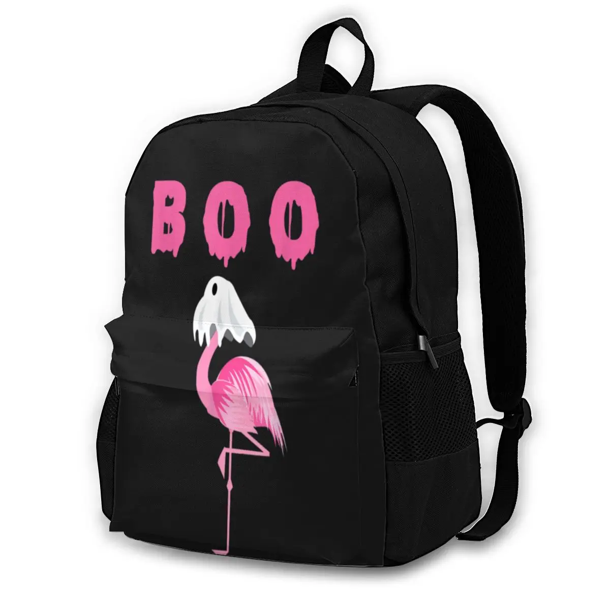 

Рюкзаки с фламинго, Большой необычный рюкзак из полиэстера, школьные сумки для подростков