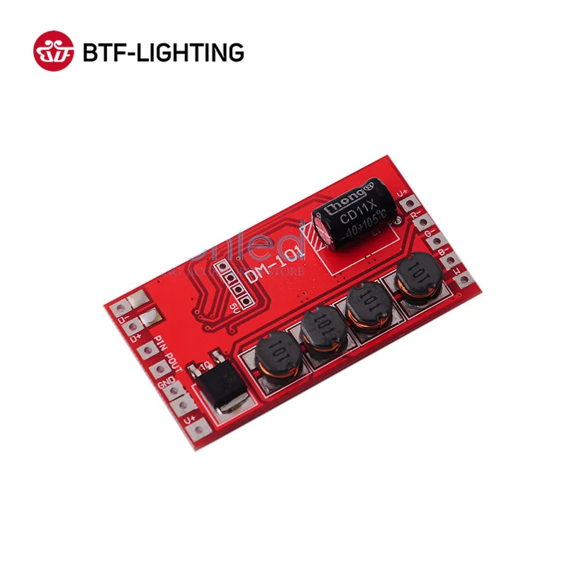 DM 1014 канала RGBW DMX постоянного тока декодер DC12 24V вход переменного 300ma * 4 канальный