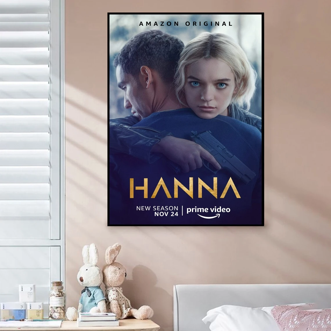 Постер из фильма Esme Creed-Майлс в Ханне (2019) печать на холсте домашний декор