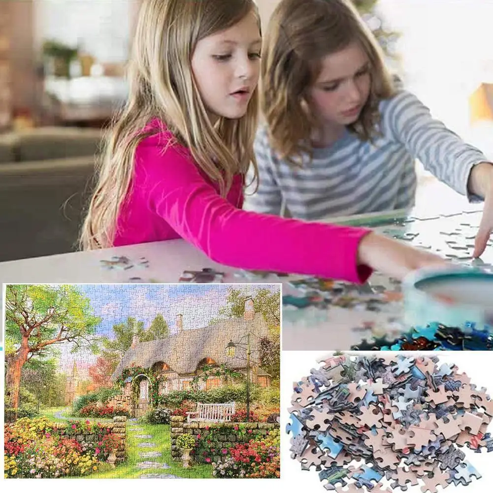 

Jigsaw Puzzles 1000 Piece Puzzles Large Puzzle Game Toys Game Toys For Adults Kids Interesting Gift Personalized Children H S7f5