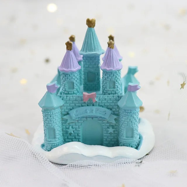 3D замок силиконовая форма для торта помадка шоколадная выпечка diy пластырь для ароматерапии изготовления свечи гипса ремесло силиконовые формы