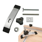 Деревообрабатывающий T-образный слайдер M8 Т-образный винт M8 для гайки, пилы, стола, удерживающий зажим для Т-образной направляющей, инструменты для работы по дереву