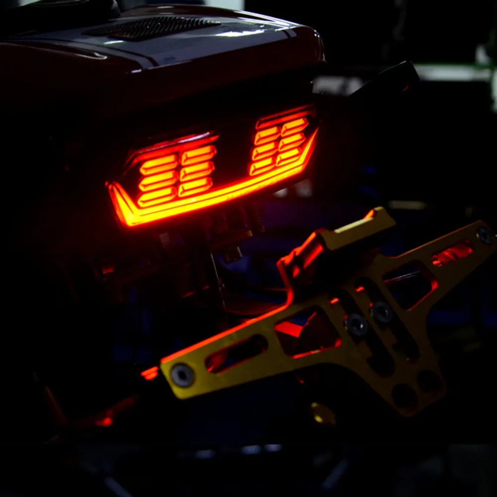 

Motobike Tail Light Flowing Run LED Turn Signal Brake For Honda Grom125 CBR650F CTX700N 12V Motorcycles Brake Lights