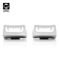 grc wave box stainless steel armor axle metal egg fangfang version used for 1 10 rc tracked vehicle trx 4 trx 4