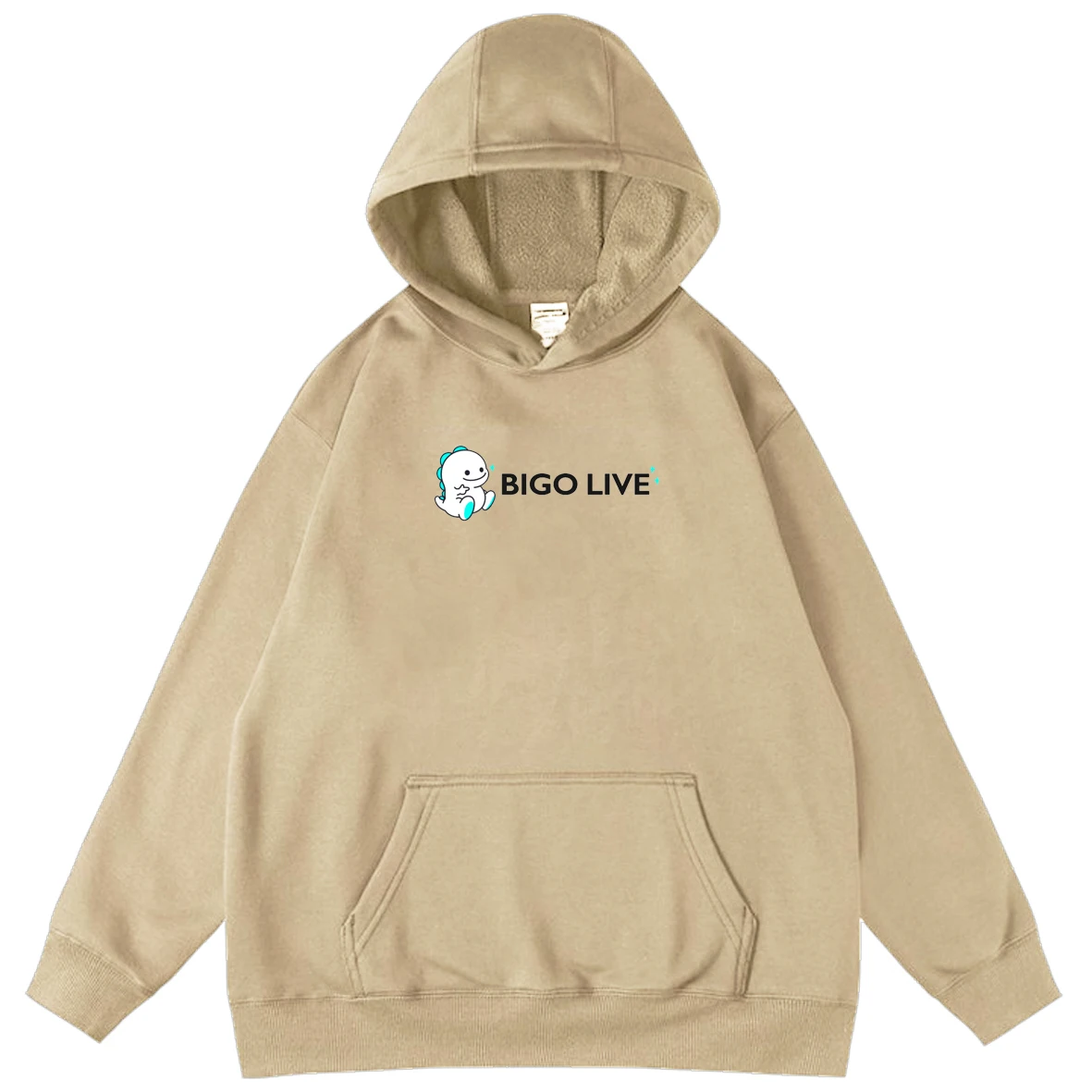 

BIGO LIVE Cute Anime Men's Oversized Hoodies Sweatshirts Boy Teen Pullover Loose Hooded Street Tops Popular Long Sleeve Hoodie