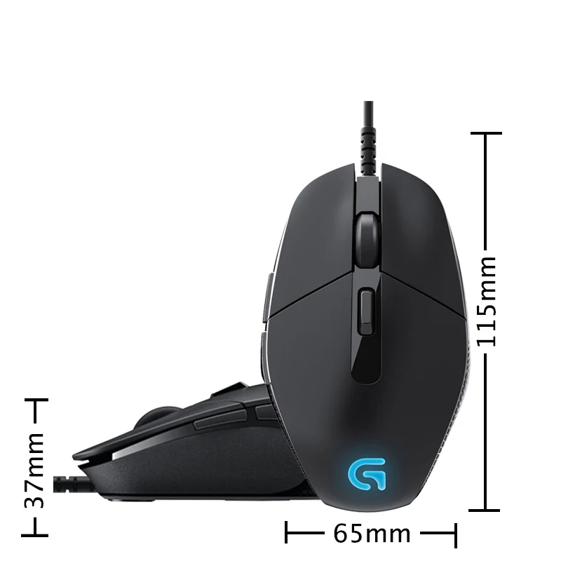 Logitech G302 Проводная игровая клавиатура Мышь Поддержка офисные Тесты для ПК игры