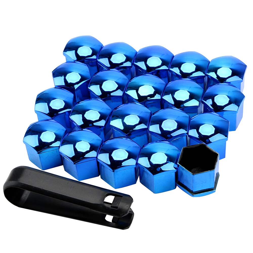 FORAUTO 20 Pieces 19mm Car Wheel Nut Caps Tyre Bolt Auto Hub Screw Cover Anti-Rust Protection Covers Styling | Автомобили и