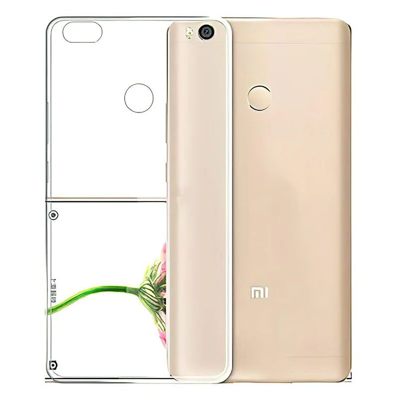 360 Прозрачный чехол для мобильного телефона для Xiaomi mi Max/Max Pro/Max 2, силиконовые чехлы, мягкая задняя крышка из ТПУ, чехол Max2 MaxPro mi Max2