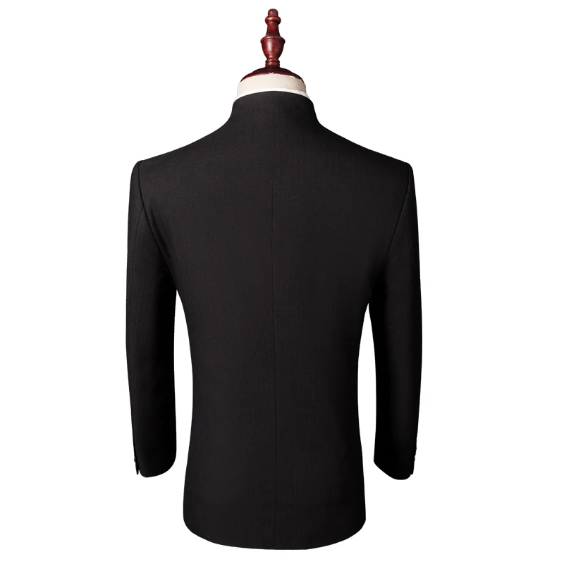 Новинка 2021 года однобортный костюм китайские смокинги для жениха туника