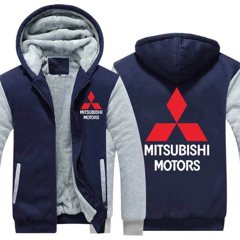 

new Size S-5XL 2019 new mitsubishi Hoodies Jacket Winter Mans Unisex Casual Wool Liner Fleece Man Coat Sweatshirts Pullover