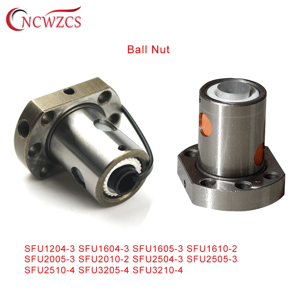

SFU Ball Screw Nut SFU1204 SFU1605 SFU1604 SFU1610 SFU2005 SFU2010 SFU2504 SFU2505 SFU2510 SFU3205 SFU3210 ball nut cnc parts