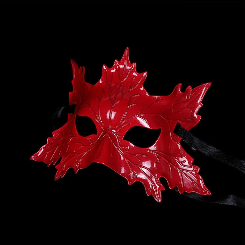 6 Цвет кленовые листья Маска венецианская вечерние Танцы половина уход за кожей