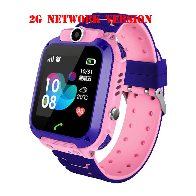 IP67 Waterproof Smart 4G Remote Camera GPS WI-FI Kids Children Students Wristwatch SOS Video Call Monitor Tracker Location Watch