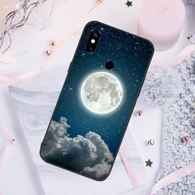 

Moon space Phone Case For Xiaomi Redmi note 7 8 9 pro 8T 9S Mi Note 10 Lite pro