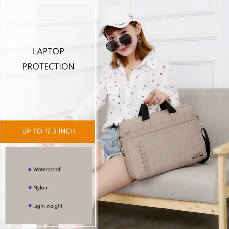Водонепроницаемый брендовый портфель для мужчин и женщин сумка ноутбука 14 15 6 17