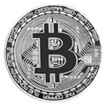 1 szt. Kreatywna pamiątka pozłacana moneta Bitcoin fizyczne złoto kolekcjonerskie bitcoiny kolekcjonerskie fizyczne pamiątkowy prezent