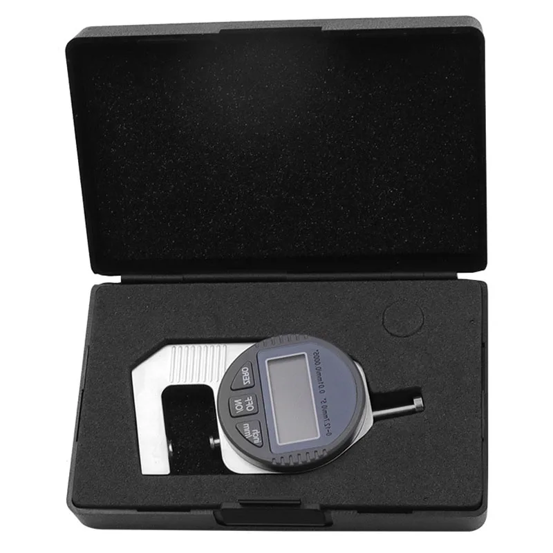 

Electronic Thickness Gauge 12.7mm Digital Micrometer Thickness Meter Micrometro Thickness Tester 0.01mm Measuring Tool
