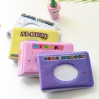 Мультяшный круглый альбом вмещает 3 дюйма, 36 фотографий, фотоальбом Instax для Mini Fuji Instax и именной карты 7s 8 25 50s, фотоальбом