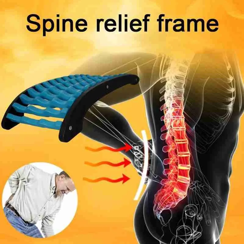 

Waist Support Belt Lumbar Back Brace Heavy Work Pain Relief Spinal Deformer Stretcher Fitness Lumbar Support Massage Equipment