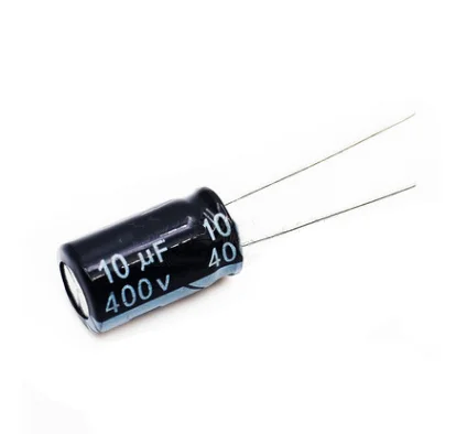 In-line 400V10UF 10*17mm электролитический конденсатор 400V 10 мкФ | Электронные компоненты и