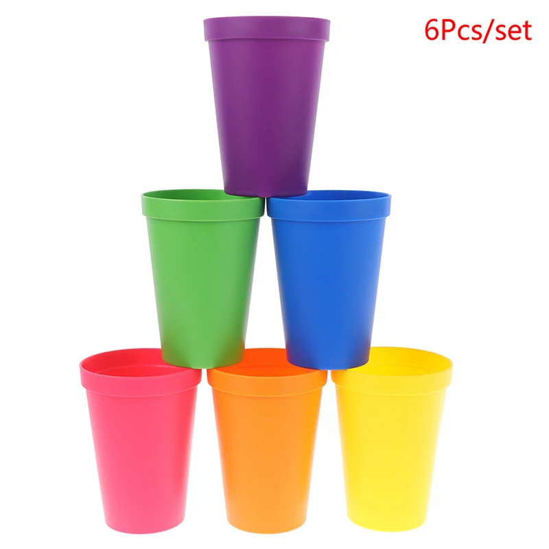 

6Pcs Counting Bears With Stickers Stacking CupsRainbow Matching Game Educational Color Sorting Toys For Toddlers