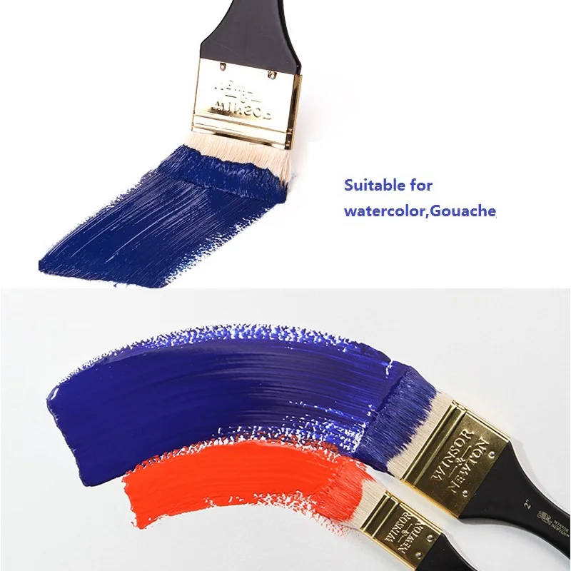 WINSOR & NEWTON художественный художник специальная шерстяная кисть акварель гуашь