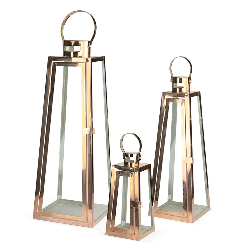 Металлический Подсвечник в скандинавском стиле роскошный современный