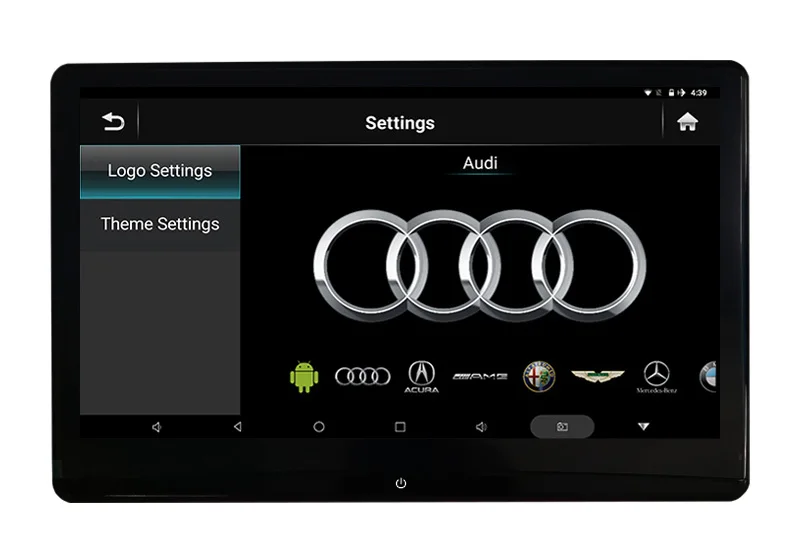 12,5 дюймов Android 9,0 1920*1080 4K 1080P Автомобильный подголовник монитор сенсорный экран wifi/Bluetooth/USB/SD/HDMI/FM/Mirroring/Miracast