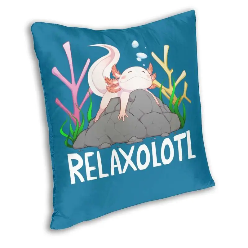 Relaxolotl симпатичная Расслабляющая Подушка Axolotl чехол для подушки в виде саламанды