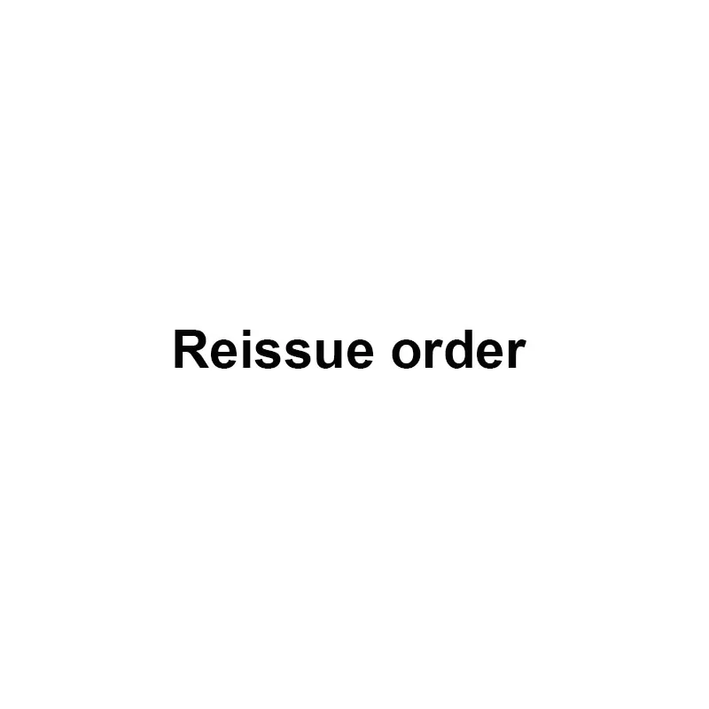 

Reissue goods