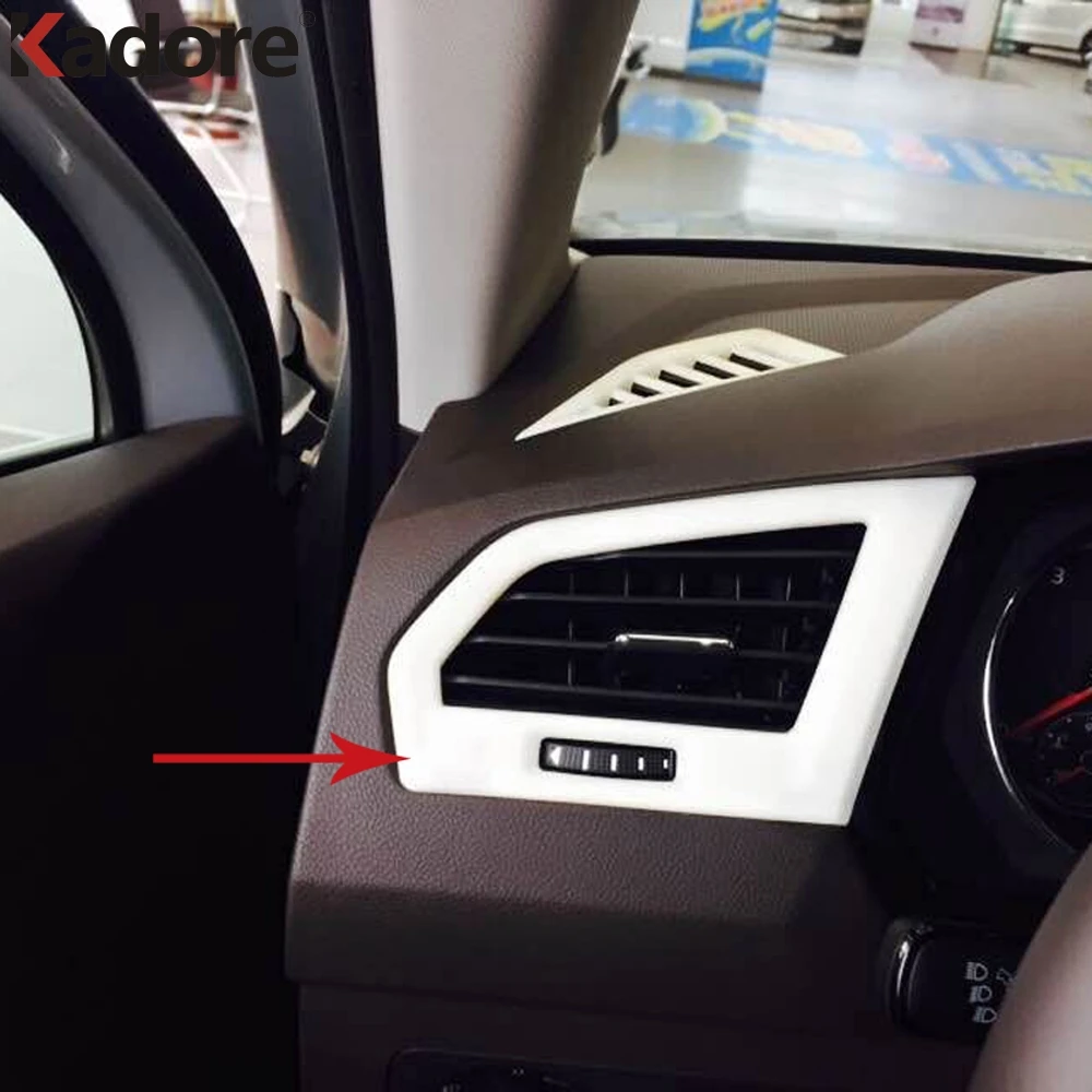 Аксессуары для интерьера автомобиля Volkswagen VW Tiguan MK2 2017 2018 2019 Матовая рамка с