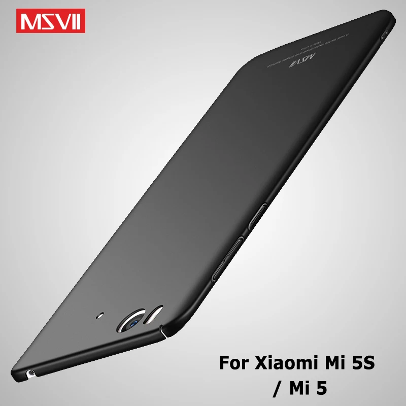 Для Xiaomi mi 5 Чехол Msvii тонкий кожаный чехол Матовые чехлы для Xiaomi mi 5S mi 5S чехол Xio mi 5(сделай сам) чехол для Xiaomi mi 5 S M5 чехол s 5,15