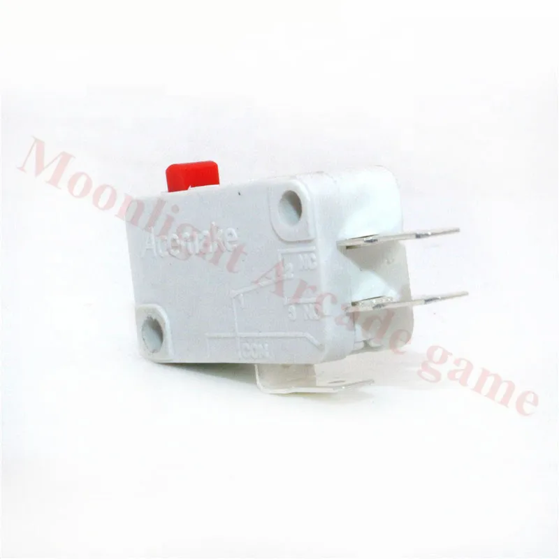 100 шт. микропереключатель Acemake для кнопок 3 клеммы аркадные детали аркадная машина