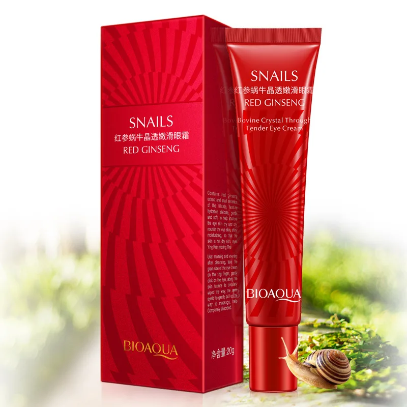 

Red Ginseng Snail Crystal Clear and Smooth Eye Cream
