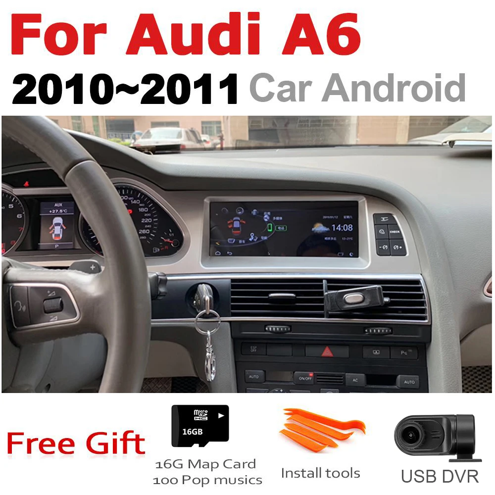 Автомобильный Android мультимедийный плеер для Audi A6 4F 2010~ 2011 MMI 2G MMI 3g gps Navi карта стерео Bluetooth 1080p ips экран ram 4G rom 32G