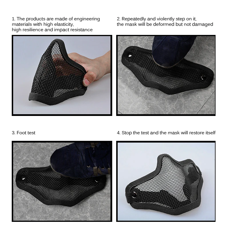 Сетка на пол лица маска Портативные велосипедные аксессуары защитное покрытие