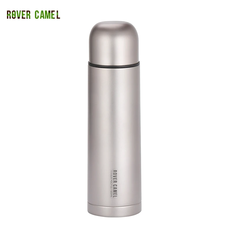 Rover Camel новый дизайн 500 мл титановый вакуумный пули термос бутылка для воды