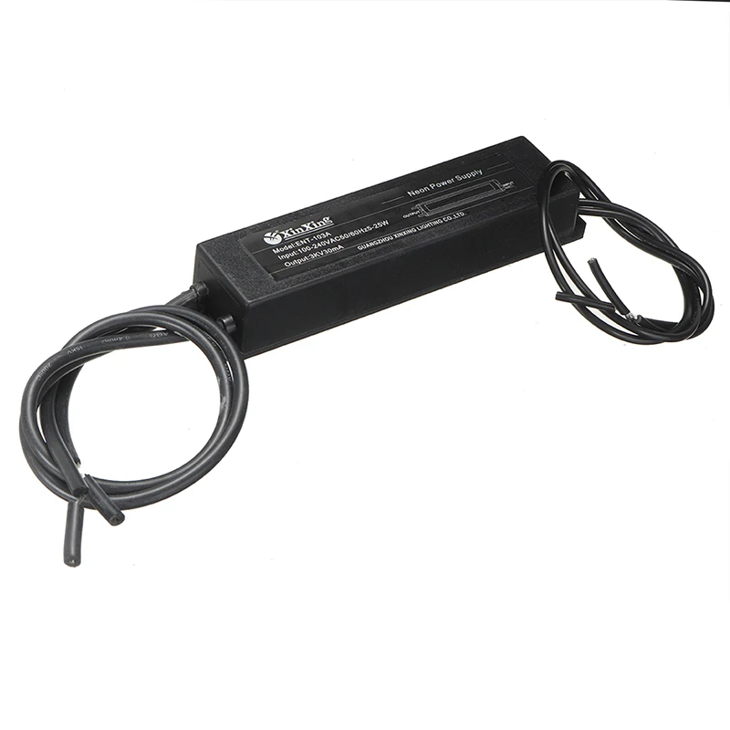 Неоновый светильник трансформатор знак электронный Питание 3KV 30mA 5 25 Вт Подходит