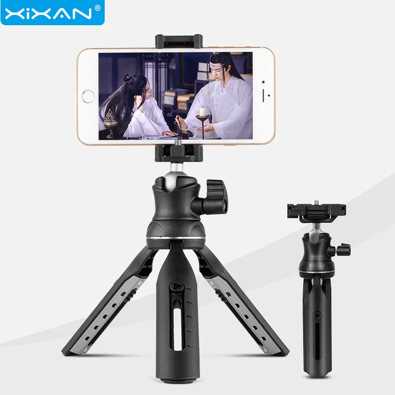 Телефон монопод для селфи штатив-Трипод мини фотографии Vlog Камера кронштейн