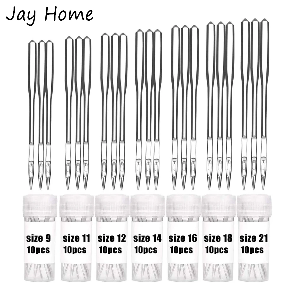 10/70pcs Sewing Needles 9 11 14 16 18 21 Sewing Machine Needles Universal Regular Point for Home Sewing Machine DIY Sewing Tools