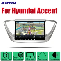 for hyundai accent 20162019 accessories android car multimedia player gps navigation system radio stereo head unit 2din video