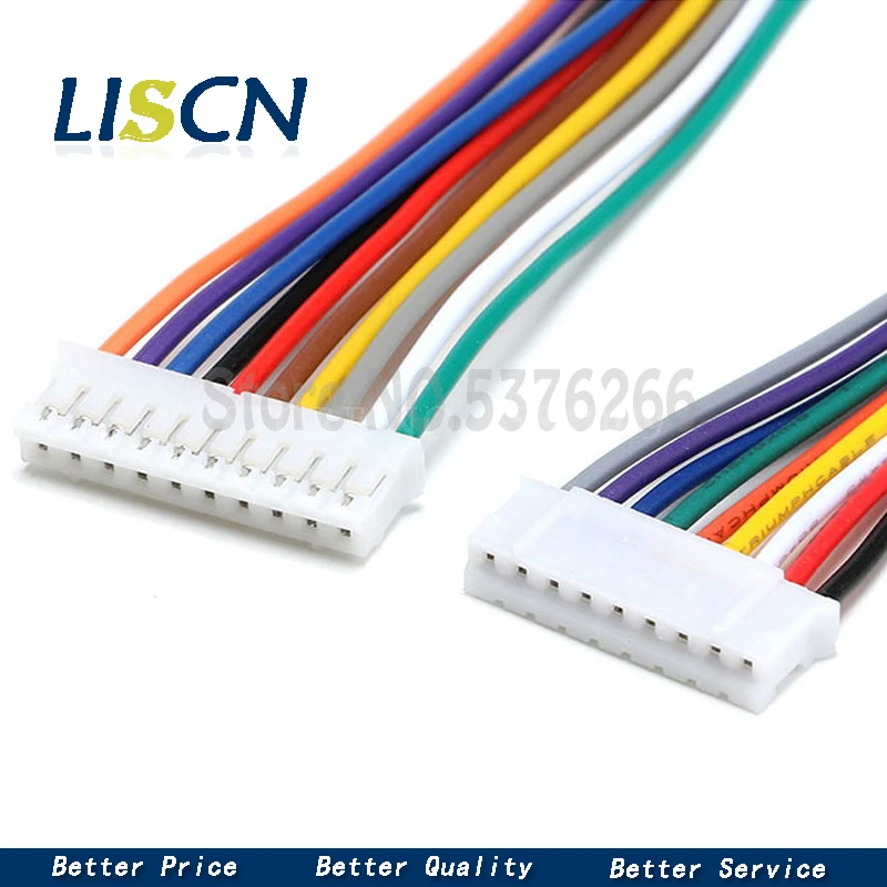 5 комплектов PH2.0 Micro Mini JST 2 0 PH Штекерный разъем штекеры провода 50 см 26AWG