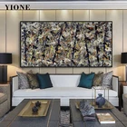 Картина на холсте с синим полюсом, настенный постер с известными абстрактными линиями на заказ, для гостиной, спальни, украшение для дома