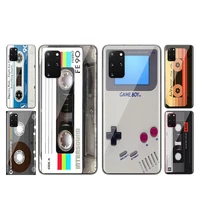 vintage cassette tape retro style for samsung s21 s20 fe ultra lite s10 5g s10e s9 s8 s7 s6 edge plus tpu transparent phone case