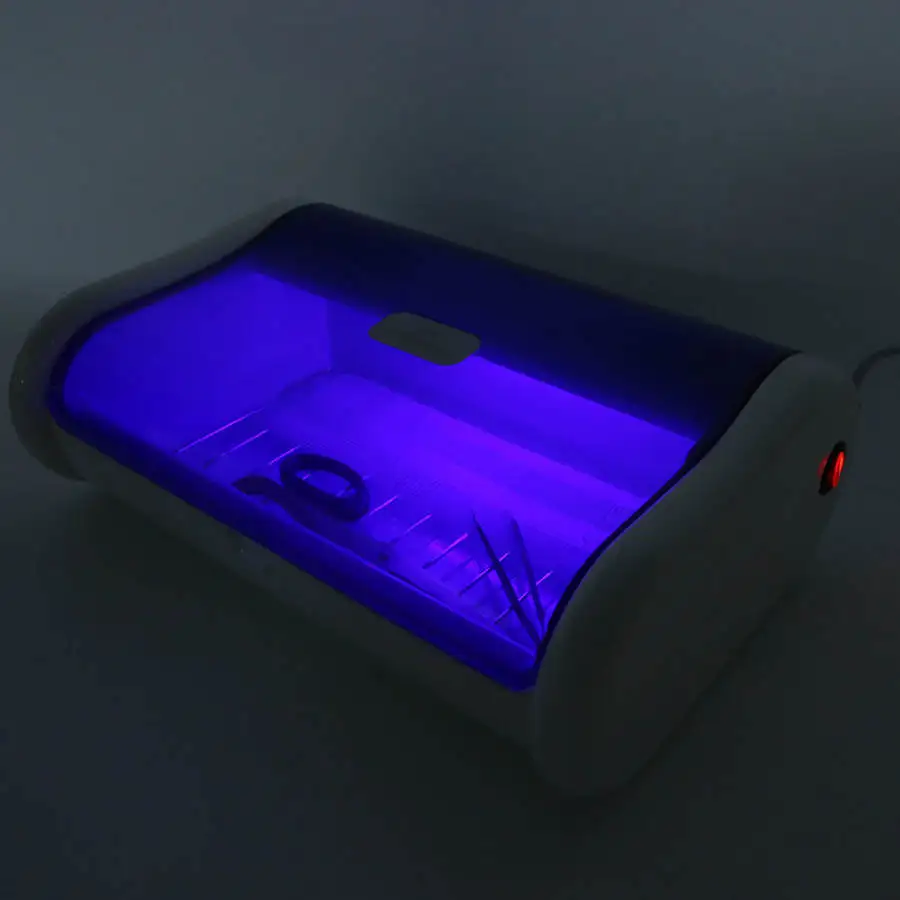 

Nail Lamps Uv Led UV Ozone Cabinet Mini Ultraviolet Cabinet for Home Nail Art Salon Tools Cleaning Nail