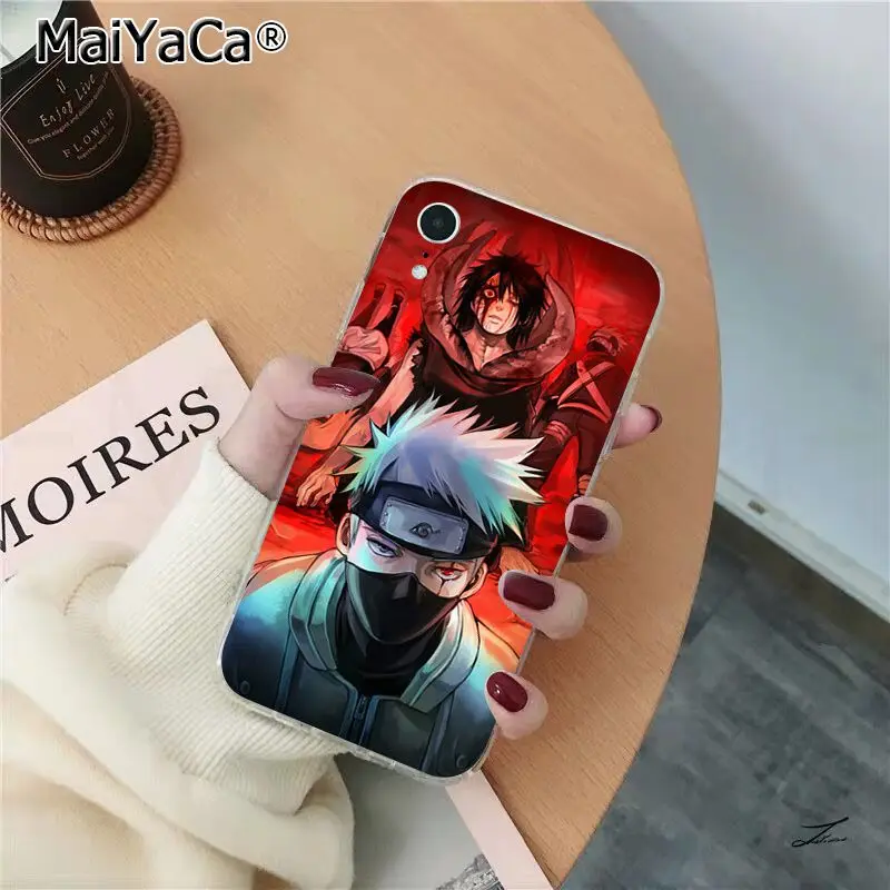 MaiYaCa Японское аниме NARUTO Akatsuki Pain Мягкий чехол из TPU для телефона iPhone 11 Pro XS MAX 8 7 6 6S Plus X 5 5S SE XR.